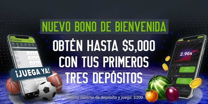 codere bono de bienvenida