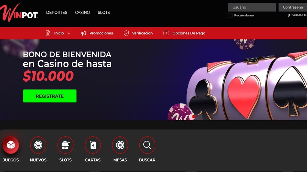 WinPot Casino En internet en México Sus particulares 2023 Bonos y no ha transpirado Juegos