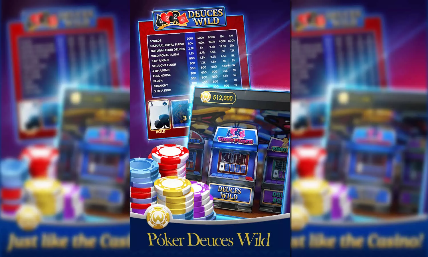 Trucos Video Poker Deuces Wild-