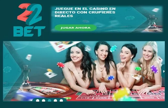 22bet México tiene casino en vivo online