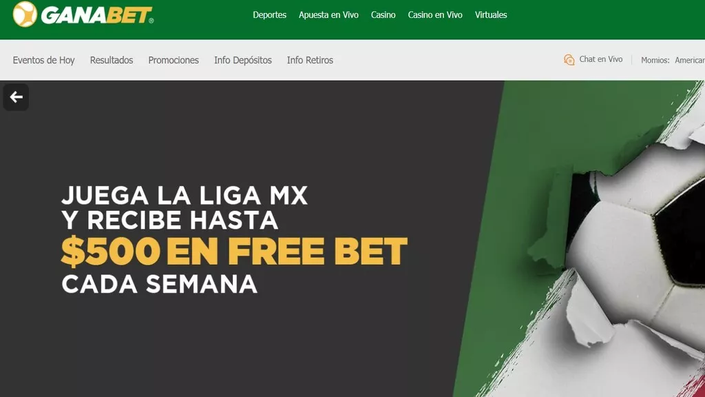 Promoción Liga MX de Ganabet