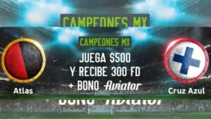 Promoción campeones de la liga MX de Codere
