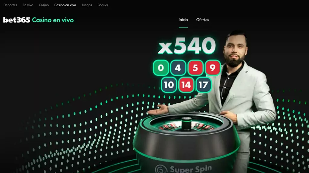¿Bet365 México tiene casino en vivo online?