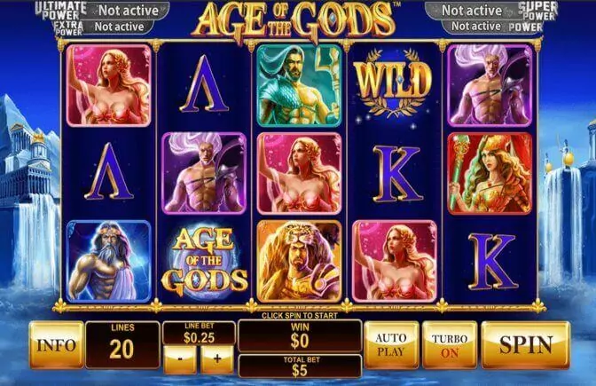¿Cómo jugar a la slot Age of the Gods por dinero real en México?