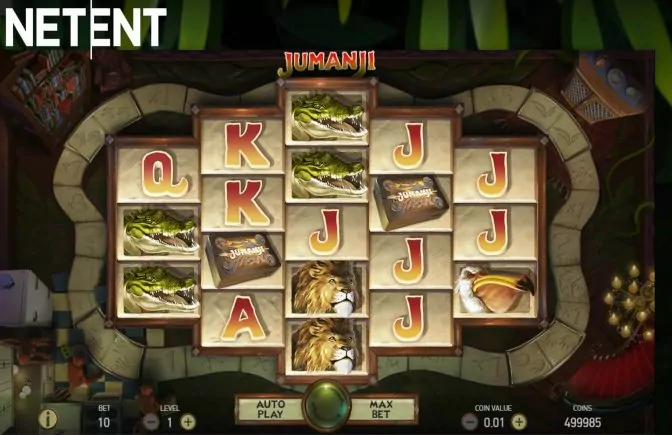 ¿Cómo jugar Jumanji slot de Netent online?