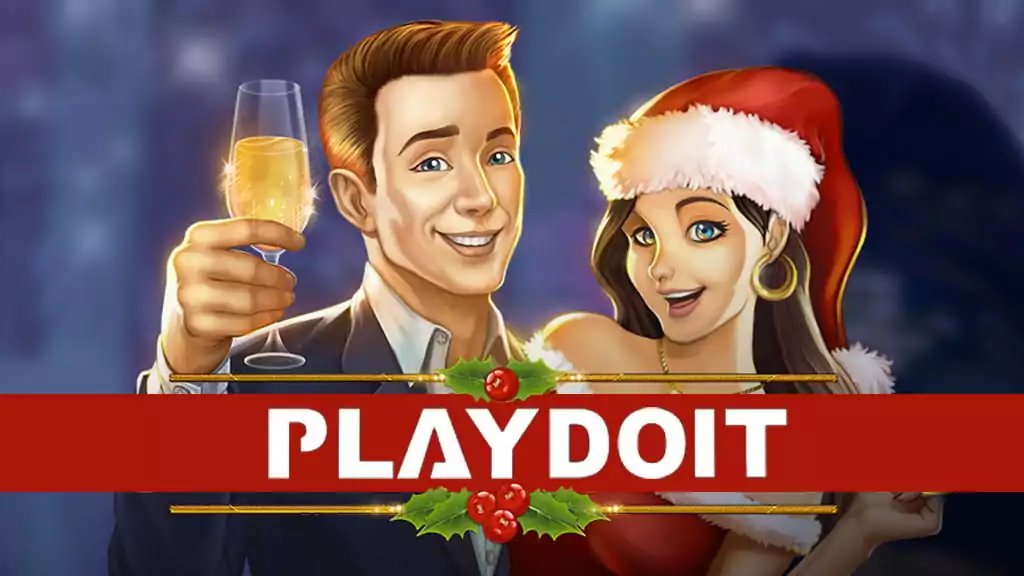 Promo premios misteriosos en slots navideñas de Playdoit