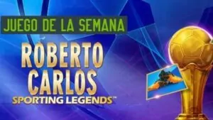 Giros gratis en la slot Roberto Carlos de Codere México