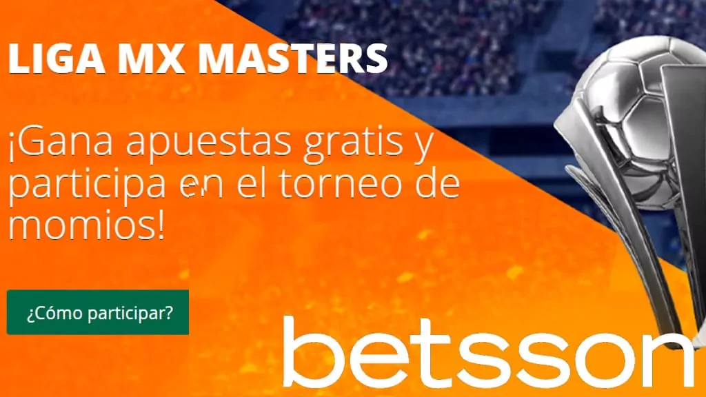 Promo apuestas Liga MX Masters de Betsson México