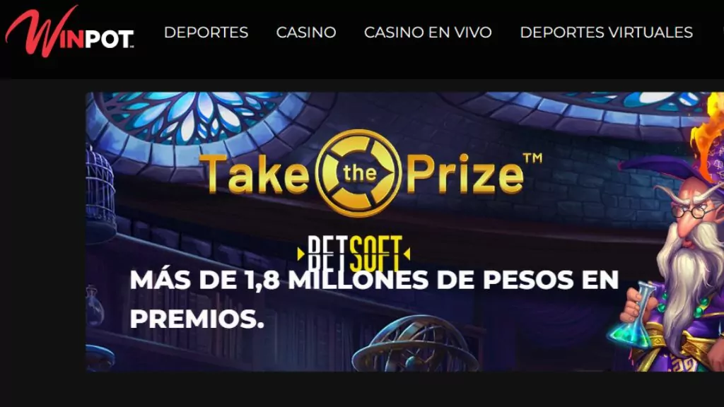 Torneo de slots Take The Prize de Betsoft en Winpot México