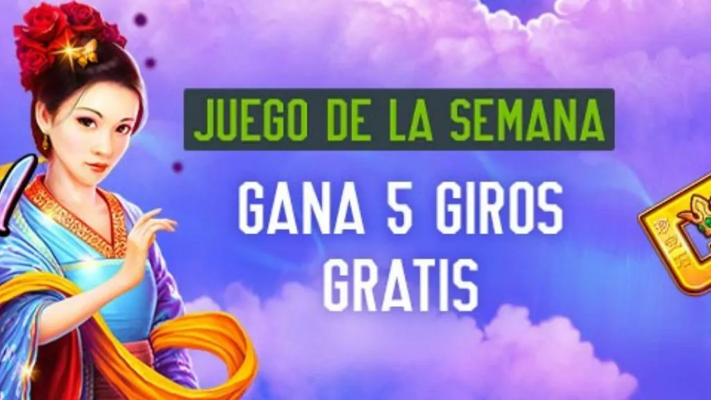 Gana 5 Giros Gratis en Eternal Lady de Codere México