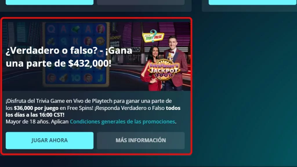 Gana con Everybodys jackpot live Trivia de Novibet México