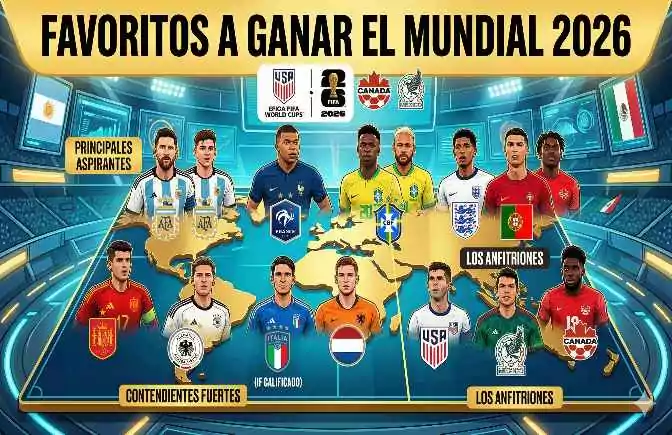 Favoritos al Mundial 2026